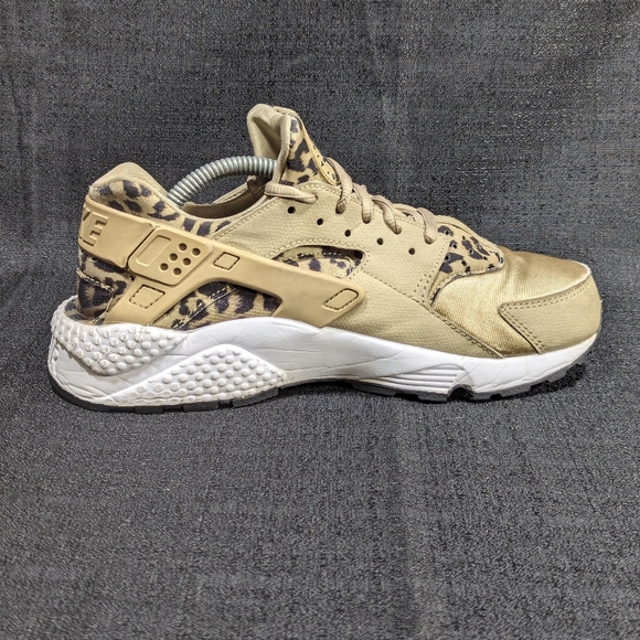 Women's Nike Air Huarache Run Leopard Print 725076-200 sz 7.5 - Picture 6 of 9